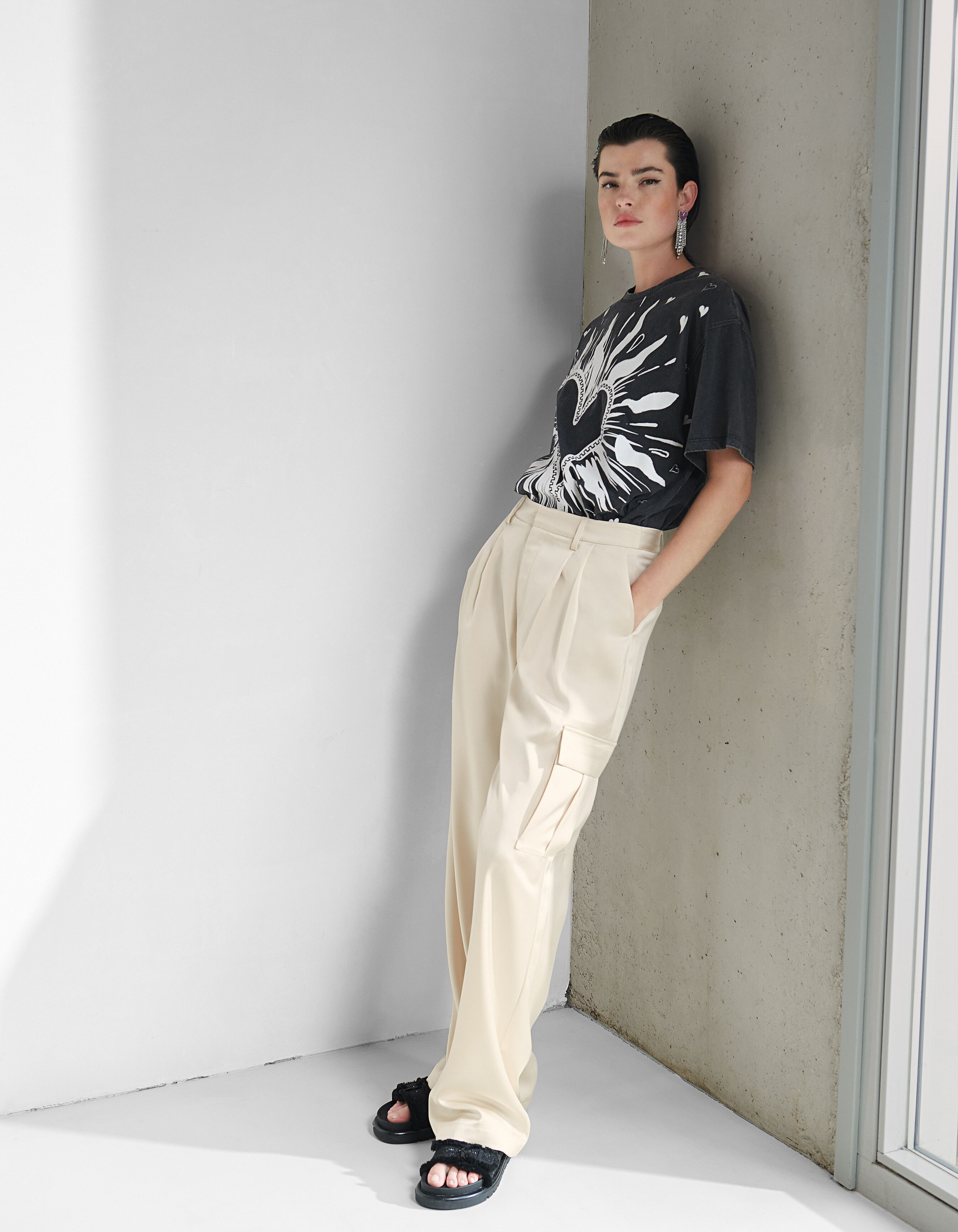 Cargo hose mit weitem bein Clearance